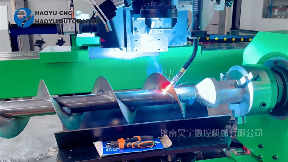 Ground Screw Spiral Automatic Welding Machine